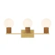 Savoy House - 8-4081-3-322 - Three Light Bathroom Vanity - Jarrell - Warm Brass
