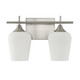 Octave Two Light Bathroom Vanity (8-6030-2-SN)