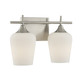 Octave Two Light Bathroom Vanity (8-6030-2-SN)