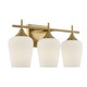Octave Three Light Bathroom Vanity (8-6030-3-322)