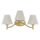 Rosa Three Light Bathroom Vanity (8-6081-3-127)
