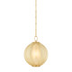 Mitzi - H1091701S-AGB - One Light Pendant - Bernadine - Aged Brass