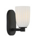 Baldwin One Light Wall Sconce (9-1245-1-BK)
