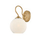 Mitzi - H1130101-PBR - One Light Wall Sconce - Vida - Patina Brass