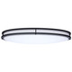 Nuvo Lighting - 62-1981 - LED Flush Mount - Glamour - Black