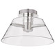 Nuvo Lighting - 62-2054 - LED Semi Flush Mount - Edmond - Polished Nickel