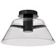 Nuvo Lighting - 62-2064 - LED Semi Flush Mount - Edmond - Matte Black