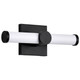 Nuvo Lighting - 62-2201 - LED Vanity - Bowman - Matte Black