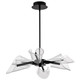 Nuvo Lighting - 62-2281 - LED Chandelier - Sedona - Matte Black