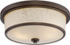 Nuvo Lighting - 62-643 - LED Outdoor Flush Mount - Diego - Mahogany Bronze
