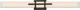 Nuvo Lighting - 62-876 - LED Vanity - Grill - Aged Bronze