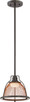 Nuvo Lighting - 62-886 - LED Pendant - Tex - Dark Bronze / Copper Mesh