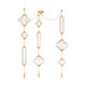 Corbett Lighting - 545-56-VPB - LED Chandelier - Fiorello - Vintage Polished Brass