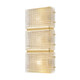 Corbett Lighting - 547-03-VB - Three Light Wall Sconce - Mav - Vintage Brass