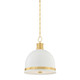 Briscoe Two Light Pendant (2132-AGB/SWH)