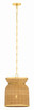 Hudson Valley - 9913-AGB - One Light Pendant - Parkchester - Aged Brass