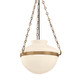 Troy Lighting - F5116-PBR - One Light Pendant - Paradigm - Patina Brass