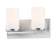 Maxim - 10282SWSN - Two Light Bath Vanity - Lateral - Satin Nickel