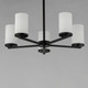 Lateral Five Light Chandelier (10286SWBK)