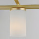 Lateral Four Light Linear Pendant (10288SWSBR)
