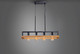 Black Forest Four Light Chandelier (10307BKASB)