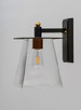 Chalet LED Outdoor Wall Sconce (10312CLBZGLD)