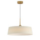 Maxim - 10336OFNAB - LED Pendant - Paramount - Natural Aged Brass