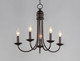 Logan Five Light Chandelier (10345OI)
