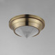 Hargreaves One Light Flush Mount (10390PRNAB)