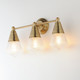 Hargreaves Three Light Bath Vanity (10393PRNAB)