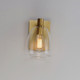 Babylon One Light Wall Sconce (11111CLSBR)