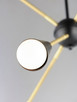 Lovell LED Pendant (11266BKSBR/BUL)