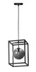 Maxim - 11361MSKBKPC - LED Pendant - Fluid - Black / Polished Chrome