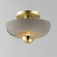 Poppy LED Flush Mount (11390SGSBR)