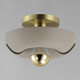 Poppy LED Flush Mount (11390SGSBR)