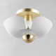 Poppy LED Flush Mount (11390WTSBR)