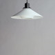 Oslo One Light Pendant (11412BKWT)