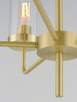 Crosby Five Light Chandelier (11475CRSBR)