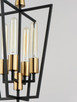 Wings Four Light Pendant (11654BKSBR)