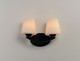 Shelter Two Light Bath Vanity (11832SWBK)