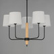 Bozeman Five Light Chandelier (11865OFNWD)