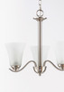 Vital Three Light Chandelier (12073FTSN)