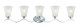 Maxim - 12085FTPC - Five Light Bath Vanity - Vital - Polished Chrome