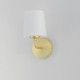 Bristol One Light Wall Sconce (12091SWSBR)