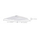 LED Double Basket Troffer (65-696)