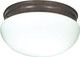Nuvo Lighting - SF76-604 - Two Light Flush Mount - Old Bronze