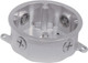 Nuvo Lighting - SF76-651 - Die Cast Junction Box - Metallic Silver