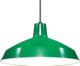 Nuvo Lighting - SF76-660 - One Light Pendant - Green / White Interior