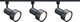 Nuvo Lighting - TK321 - Three Light Track Kit - Track Lighting Kits - Black