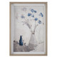 Uttermost - 32287 - Print - Blue Flowers - Blue Gray And Natural